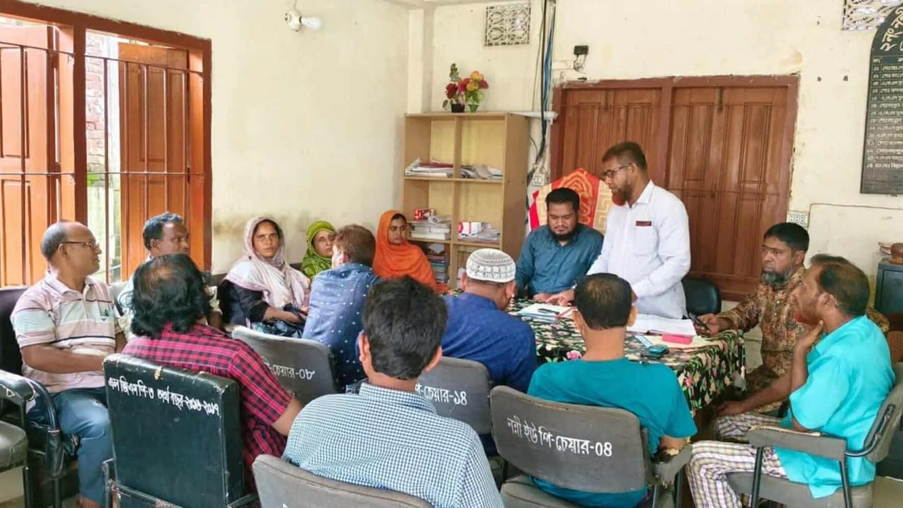 নালিতাবাড়ীর নন্নী ইউপির গ্রাম আদালতের চেয়ারম্যান হলেন আব্দুল্লাহ মেম্বার