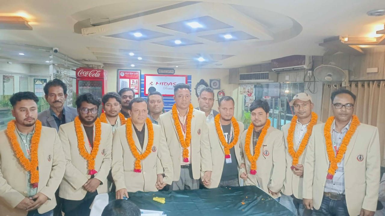 নওগাঁ ইউনাইটেড প্রেস ক্লাবের দ্বি-বার্ষিক নির্বাচন সম্পন্ন